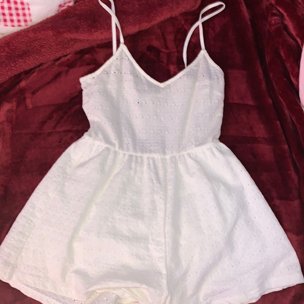 white romper